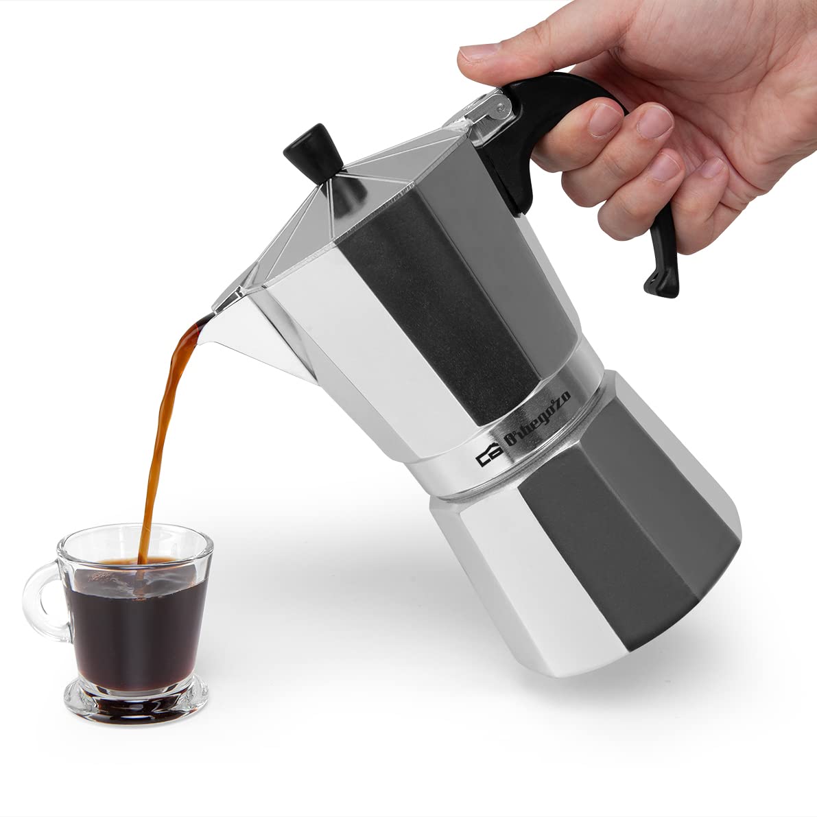Orbegozo KF 1200, Cafetera italiana, 12 tazas.