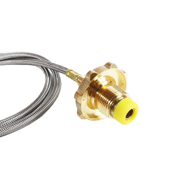 Adaptador de recarga de propano para estufa de Gas al aire libre, línea de conexión de tanque de Gas, adaptador de quemador de Camping, Conector de manguera de cilindro LPG