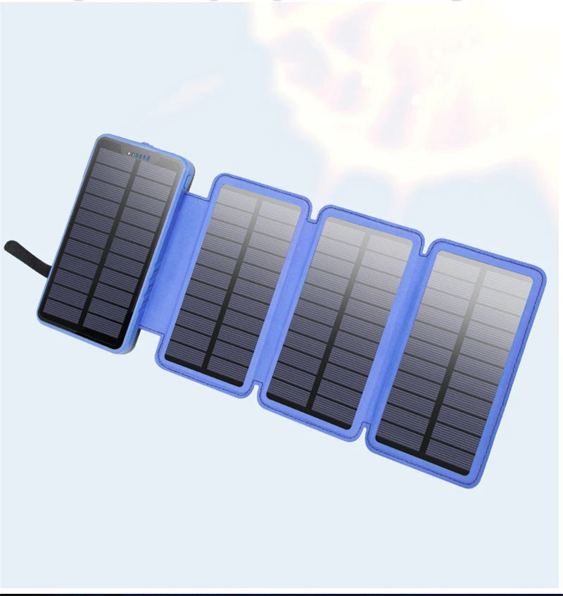 Banco de energía con linterna plegable 10000mAh.