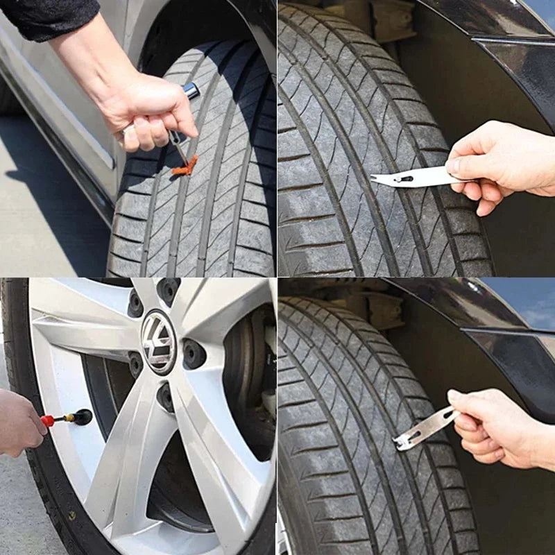 Juego de reparación de neumáticos de coche