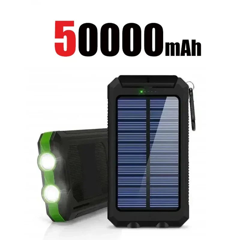 Banco de energía Solar de gran capacidad, resistente al agua, 200000Ah