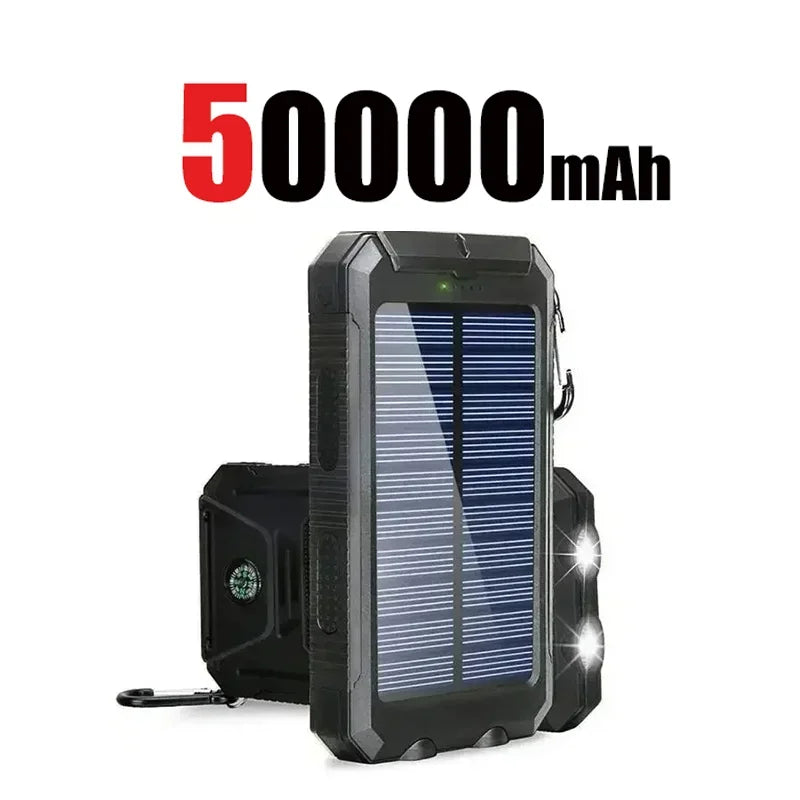 Banco de energía Solar de gran capacidad, resistente al agua, 200000Ah