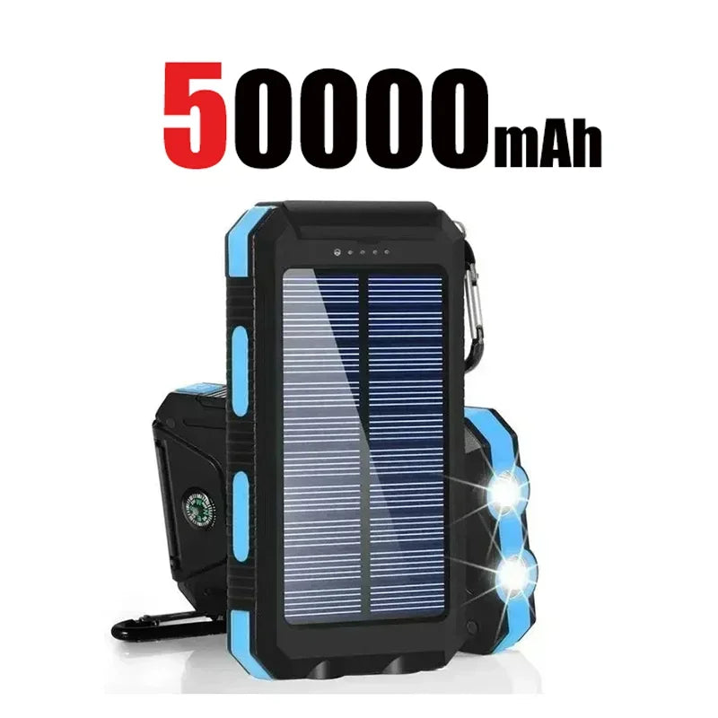 Banco de energía Solar de gran capacidad, resistente al agua, 200000Ah