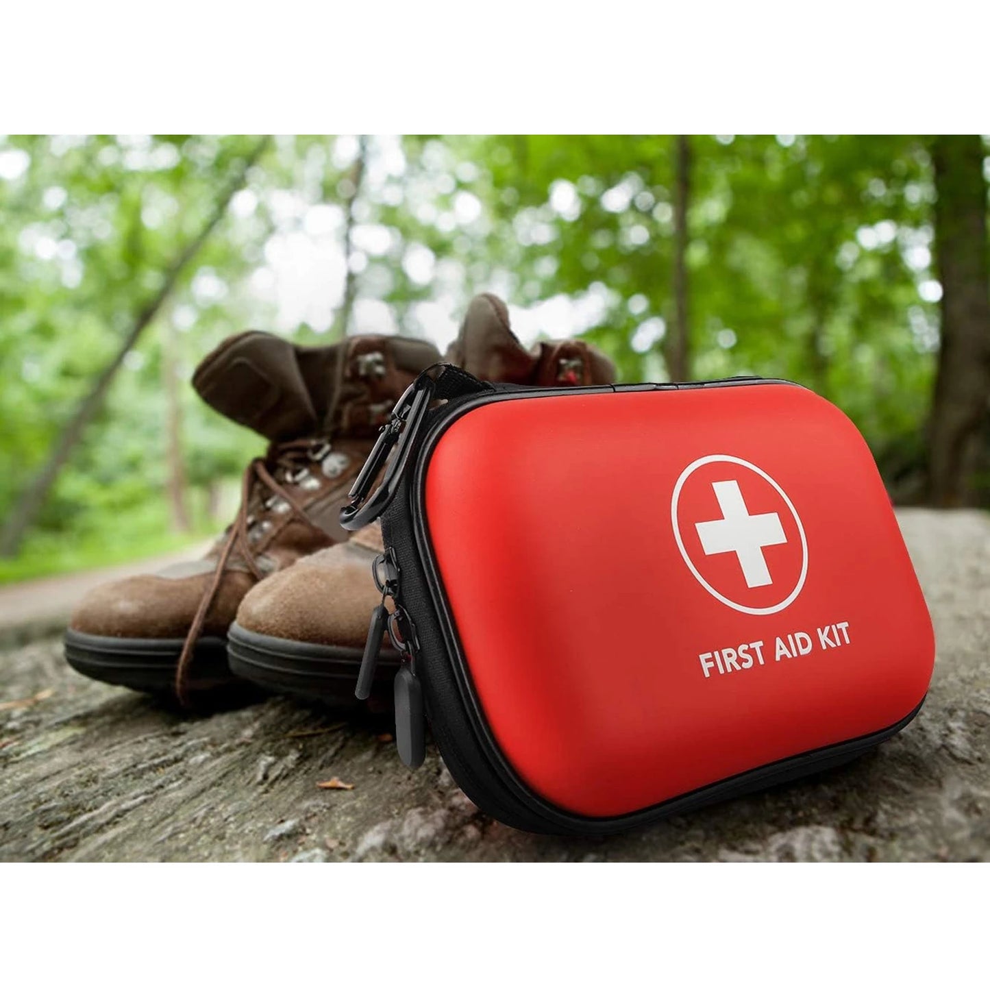 Kit de bolsa de primeros auxilios médica de emergencia portátil, 103 Uds., para el hogar, viajes al aire libre, equipo de Camping, medicina de supervivencia