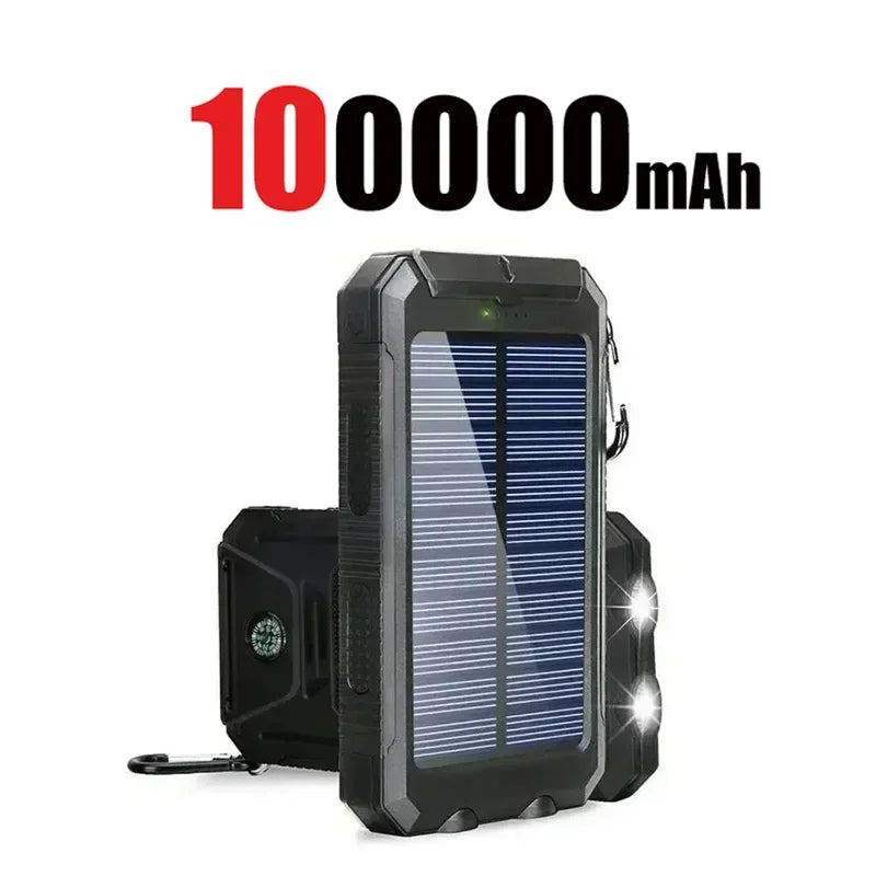 Banco de energía Solar de gran capacidad, resistente al agua, 200000Ah