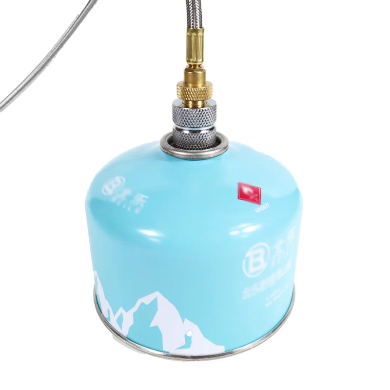 Adaptador de recarga de propano para estufa de Gas al aire libre, línea de conexión de tanque de Gas, adaptador de quemador de Camping, Conector de manguera de cilindro LPG