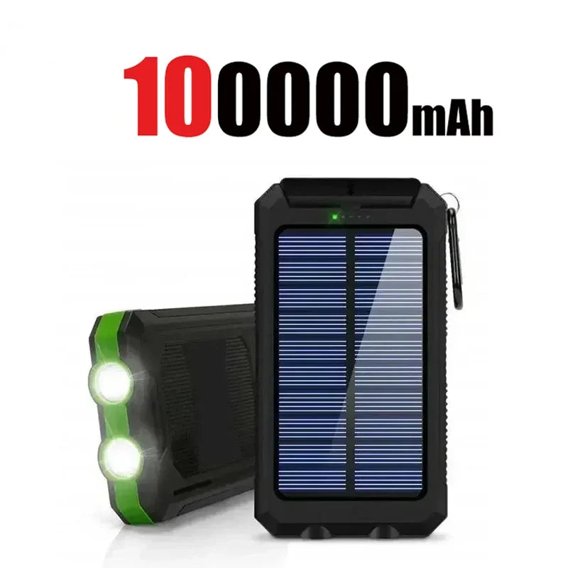 Banco de energía Solar de gran capacidad, resistente al agua, 200000Ah