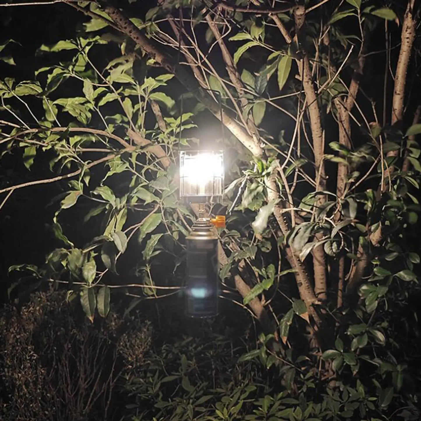 Mini lámpara de Gas para acampar al aire libre, linterna de Gas, lámpara colgante de luz de Gas, lámpara de tienda para pesca nocturna, Camping, Picnic, mochilero