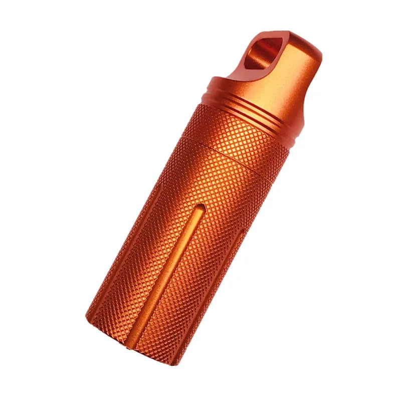 Cápsula EDC, caja impermeable para supervivencia al aire libre.