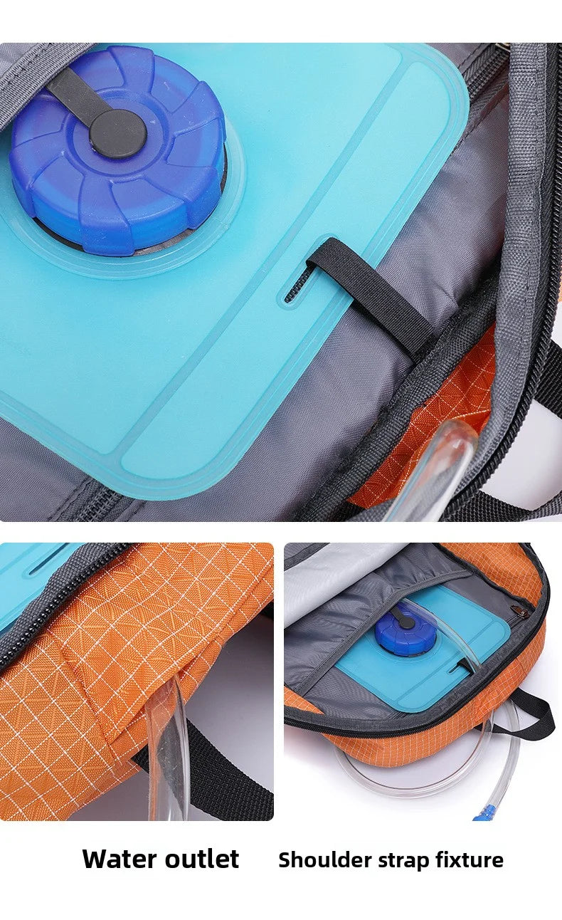 Mochila de senderismo al aire libre para hombres y mujeres, mochila deportiva, gran capacidad, senderismo, viajes ligeros, viajero