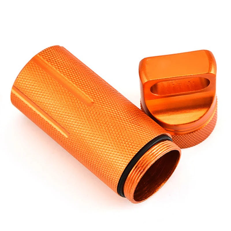 Cápsula EDC, caja impermeable para supervivencia al aire libre.
