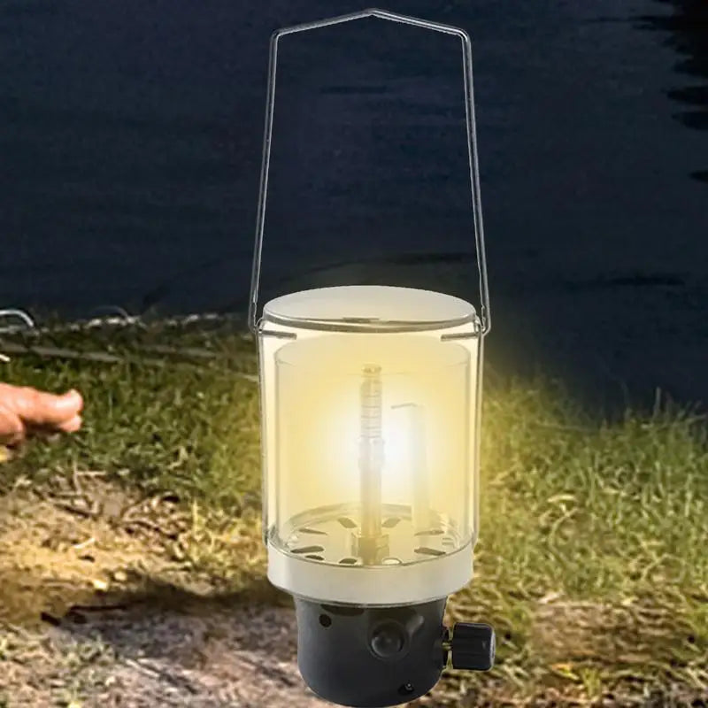 Linternas de propano para acampar, lámpara de propano, linterna de encendido electrónico, luz de tienda, luces de ambiente, lámparas de iluminación portátiles para tienda