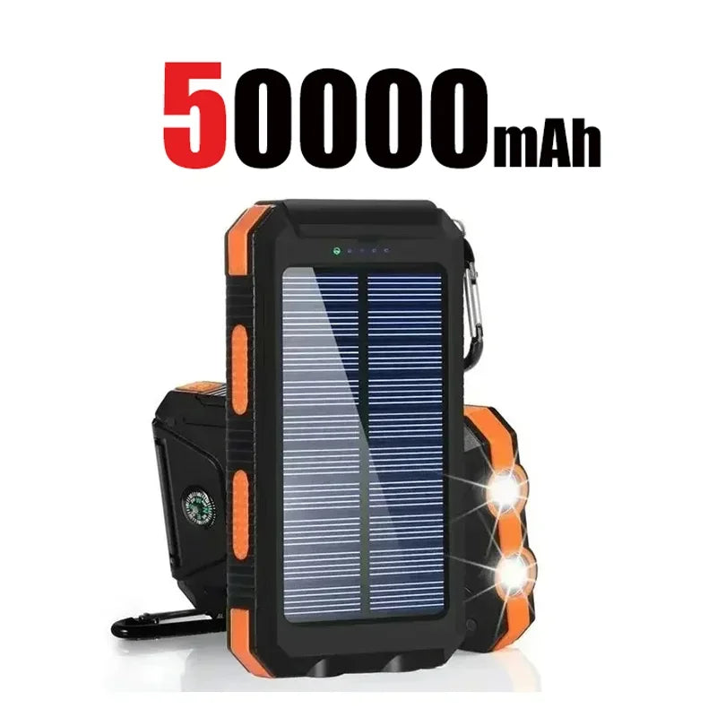 Banco de energía Solar de gran capacidad, resistente al agua, 200000Ah