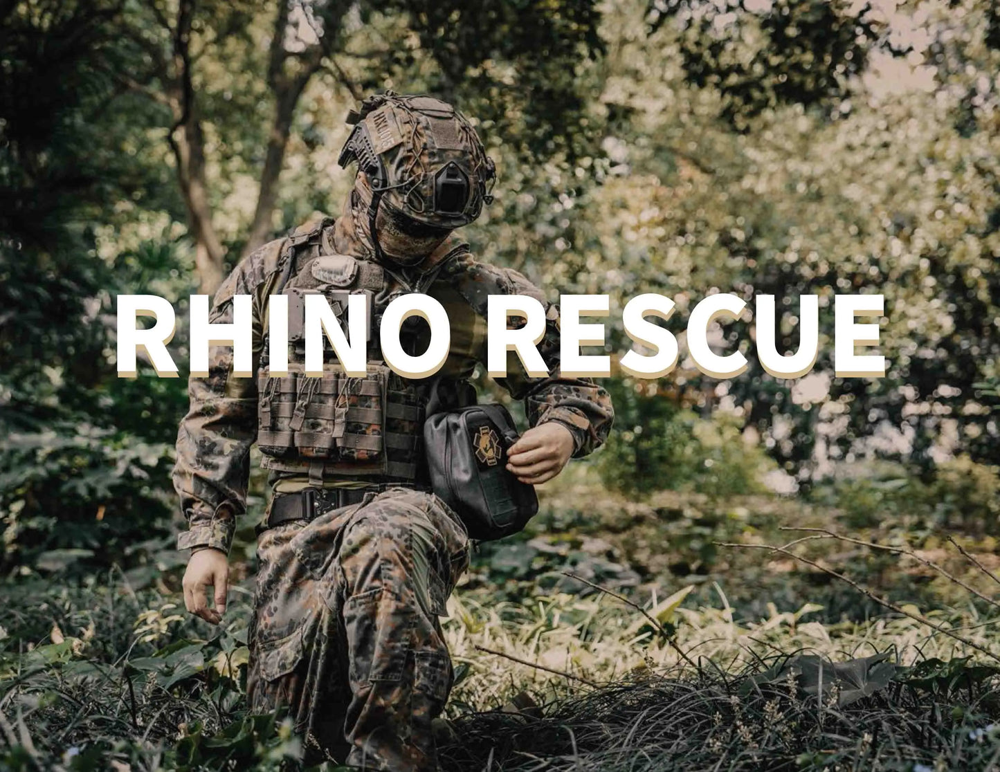 Bolsa EDC de rescate de rinoceronte, botiquín de primeros auxilios, Kit táctico de supervivencia para traumatismos, bolsas de herramientas de utilidad Molle para acampar y hacer senderismo