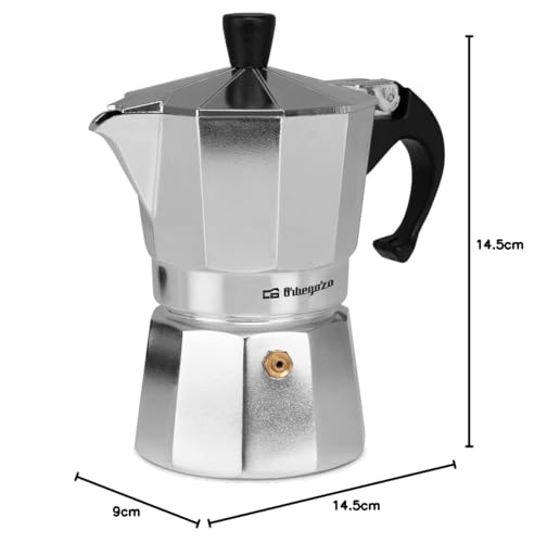 Orbegozo KF 1200, Cafetera italiana, 12 tazas.