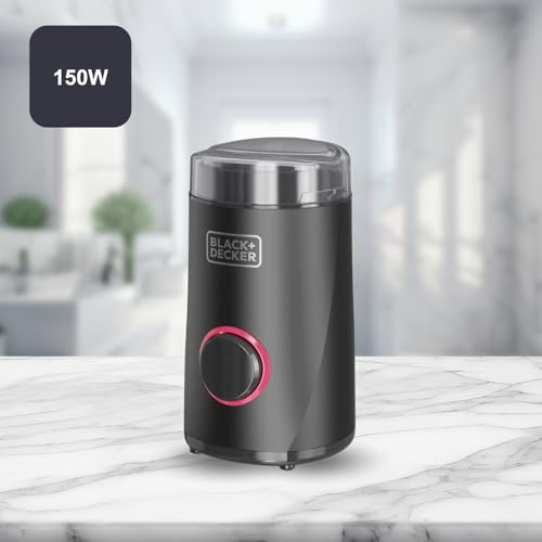 BLACK+DECKER BXCG150E - Molinillo de Café  Eléctrico 150W 12 Tazas Café