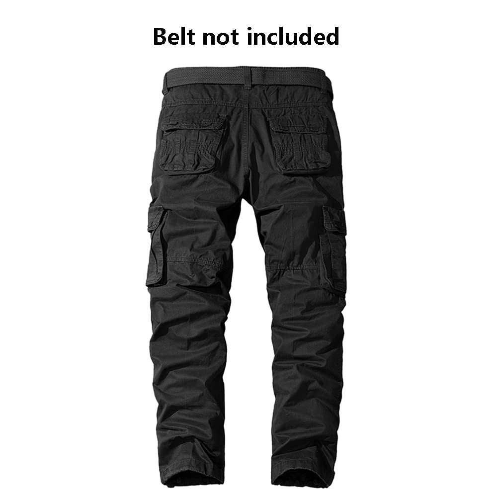Aire Libre de Hombre Pantalon Cotton Cargo Pantalones Hombre Tacticos Pantalones de Trabajo Hombre Cargo Trekking