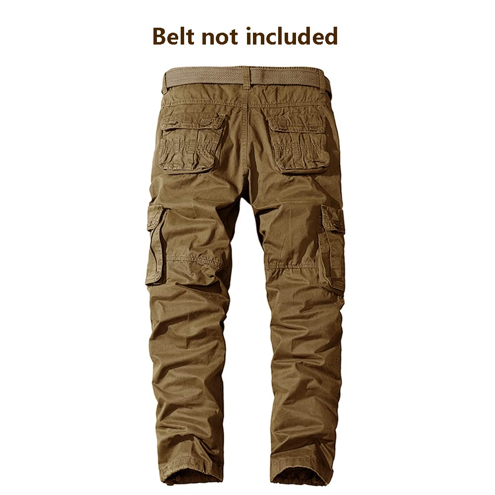 Aire Libre de Hombre Pantalon Cotton Cargo Pantalones Hombre Tacticos Pantalones de Trabajo Hombre Cargo Trekking