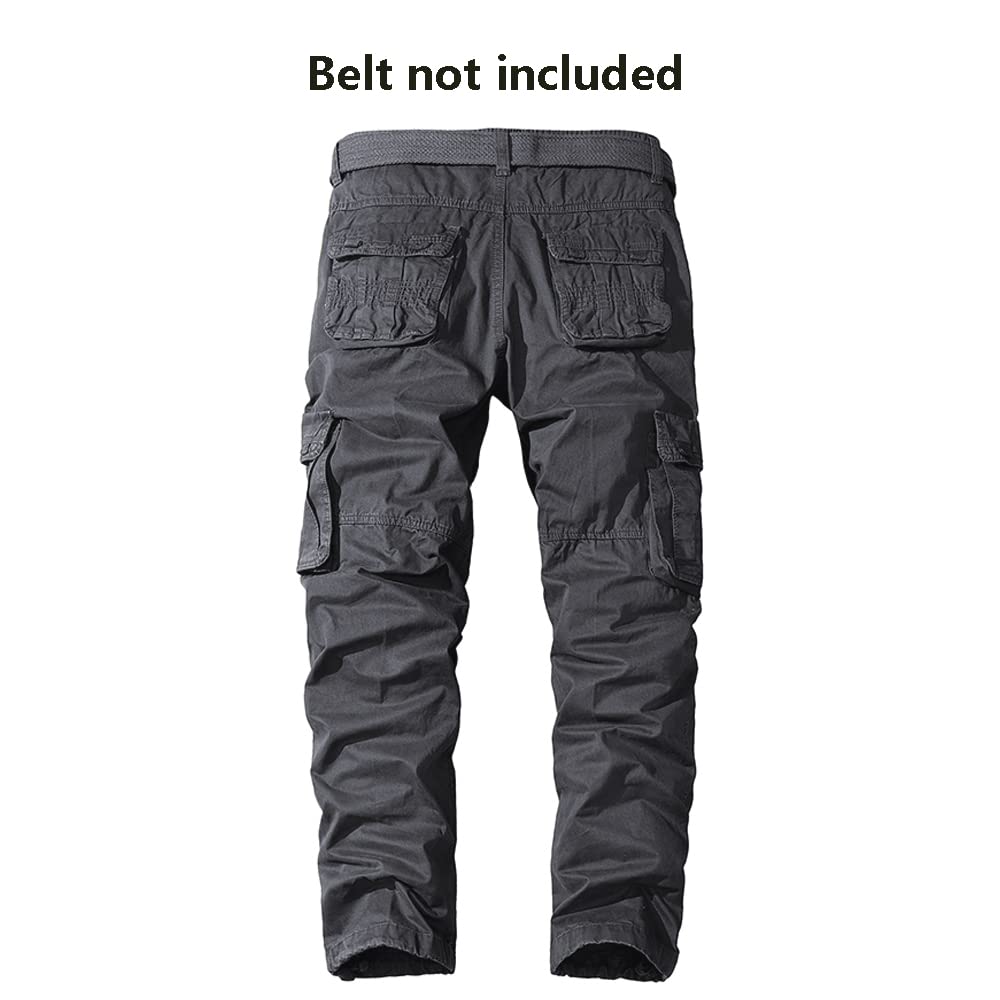 Aire Libre de Hombre Pantalon Cotton Cargo Pantalones Hombre Tacticos Pantalones de Trabajo Hombre Cargo Trekking
