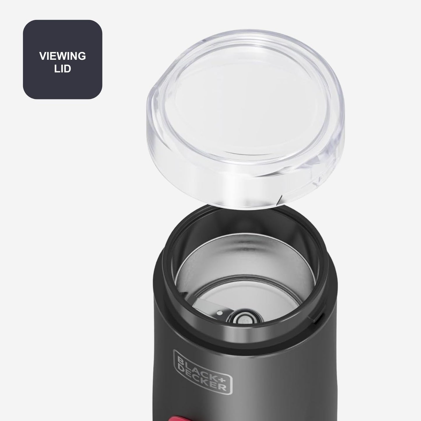 BLACK+DECKER BXCG150E - Molinillo de Café  Eléctrico 150W 12 Tazas Café