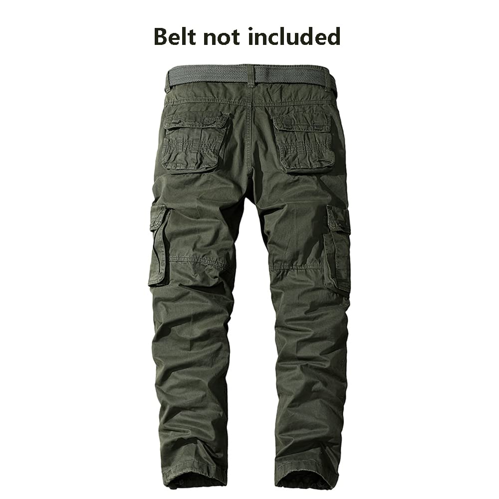 Aire Libre de Hombre Pantalon Cotton Cargo Pantalones Hombre Tacticos Pantalones de Trabajo Hombre Cargo Trekking
