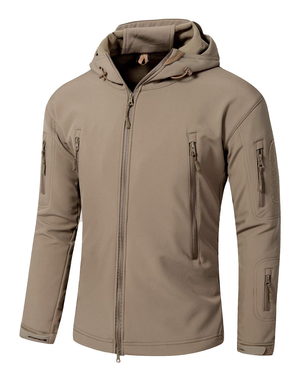 Impermeable Militar Táctica Lucha Contra la Chaqueta de Softshell Camping Al Aire Libre Caminar Camuflaje Hoodie Coat