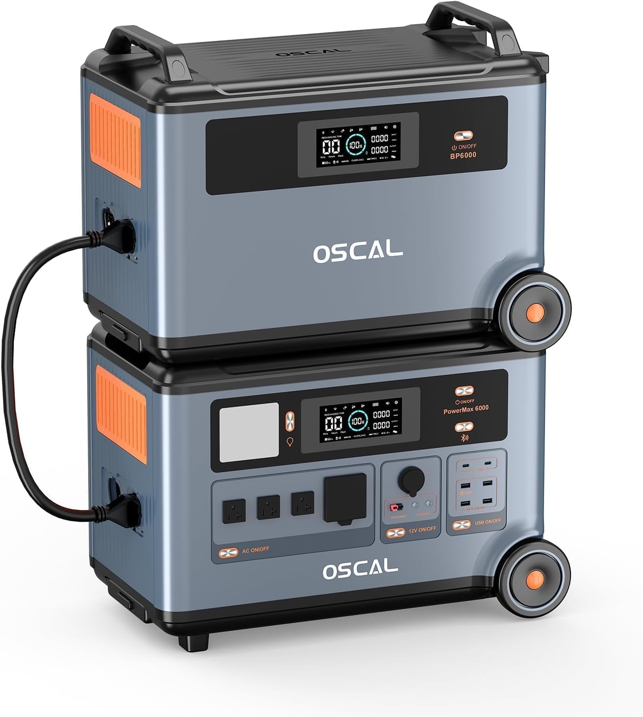 OSCAL PowerMax 6000W Generador Solar Portatil