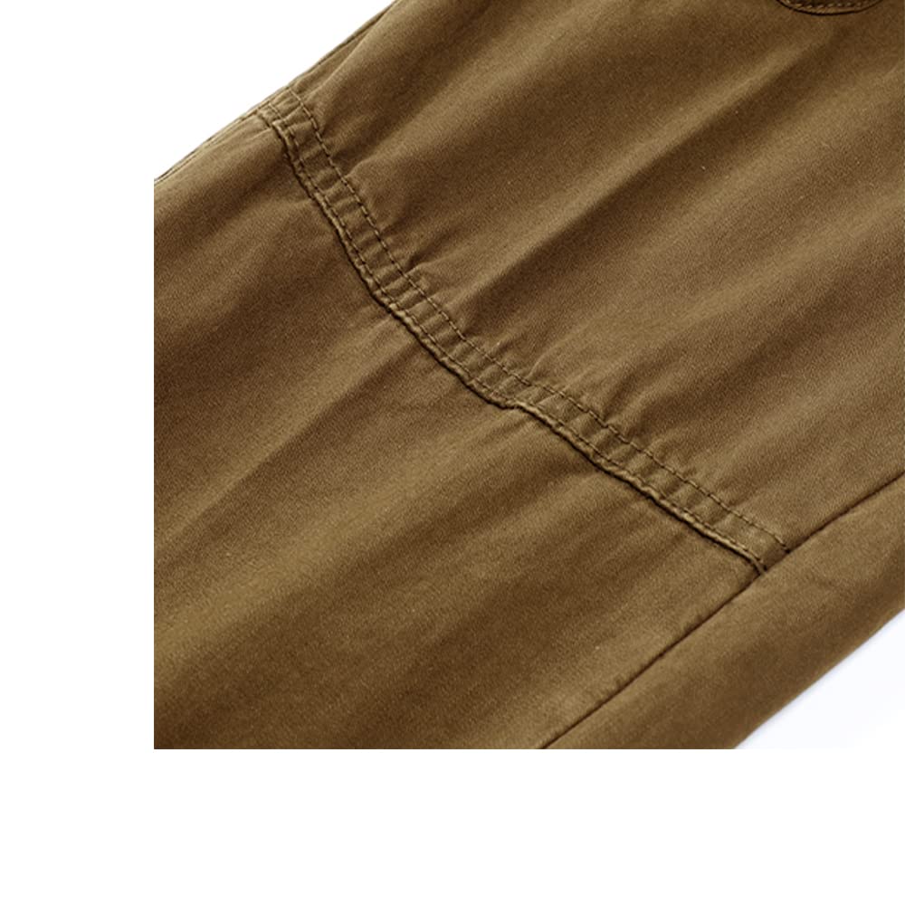 Aire Libre de Hombre Pantalon Cotton Cargo Pantalones Hombre Tacticos Pantalones de Trabajo Hombre Cargo Trekking