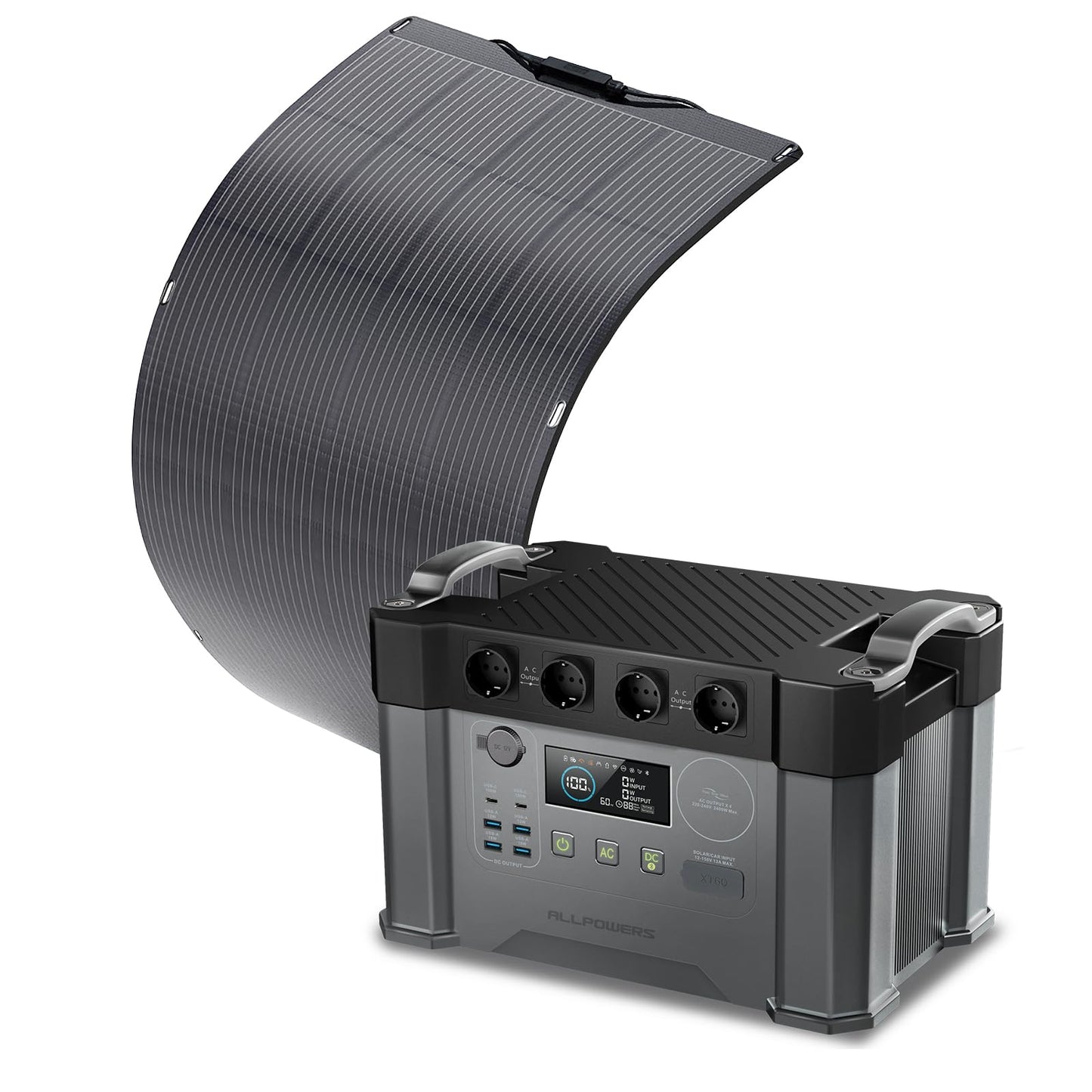 ALLPOWERS R600 generador solar portatil,299Wh