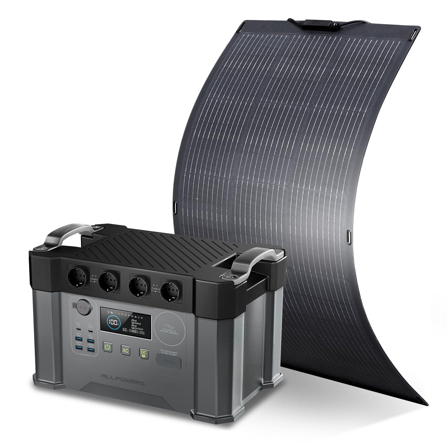 ALLPOWERS R600 generador solar portatil,299Wh