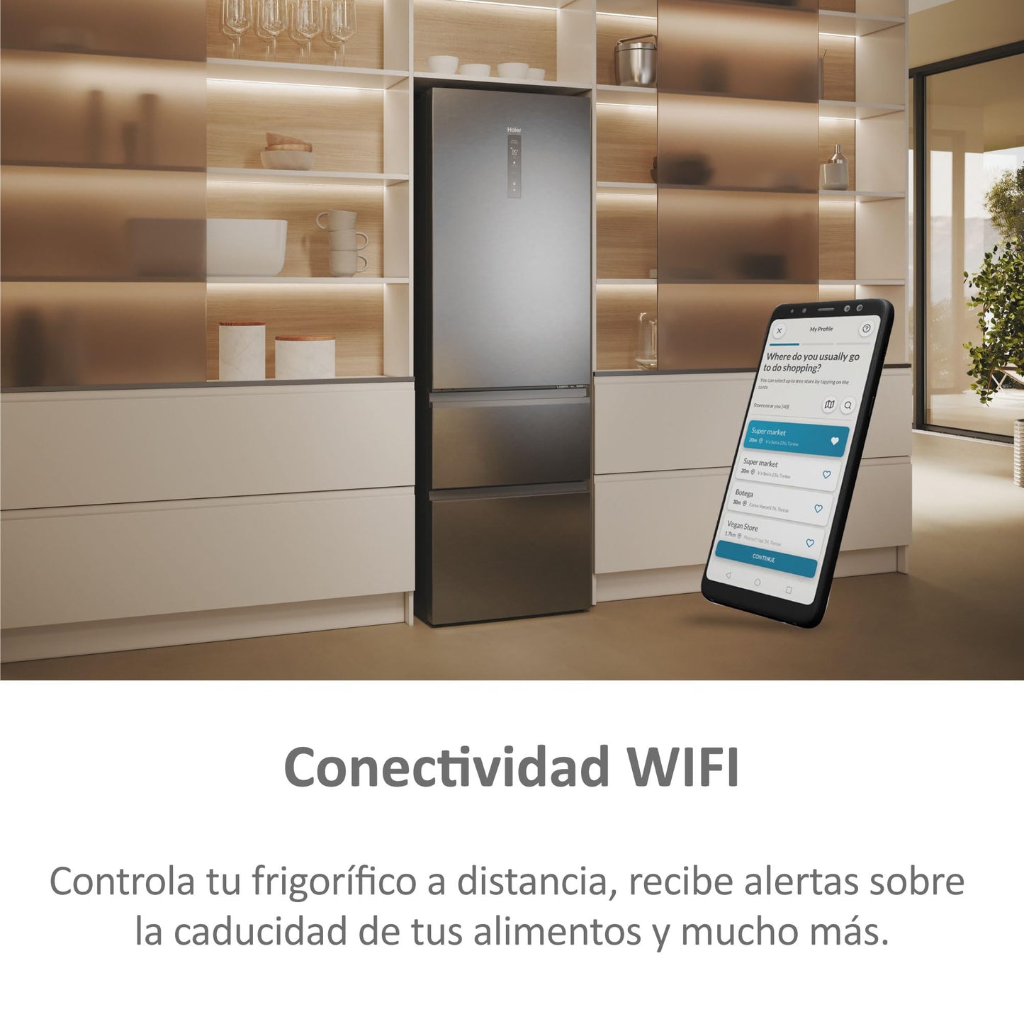 Haier 3D 60 Series 5  Frigorífico Combi.