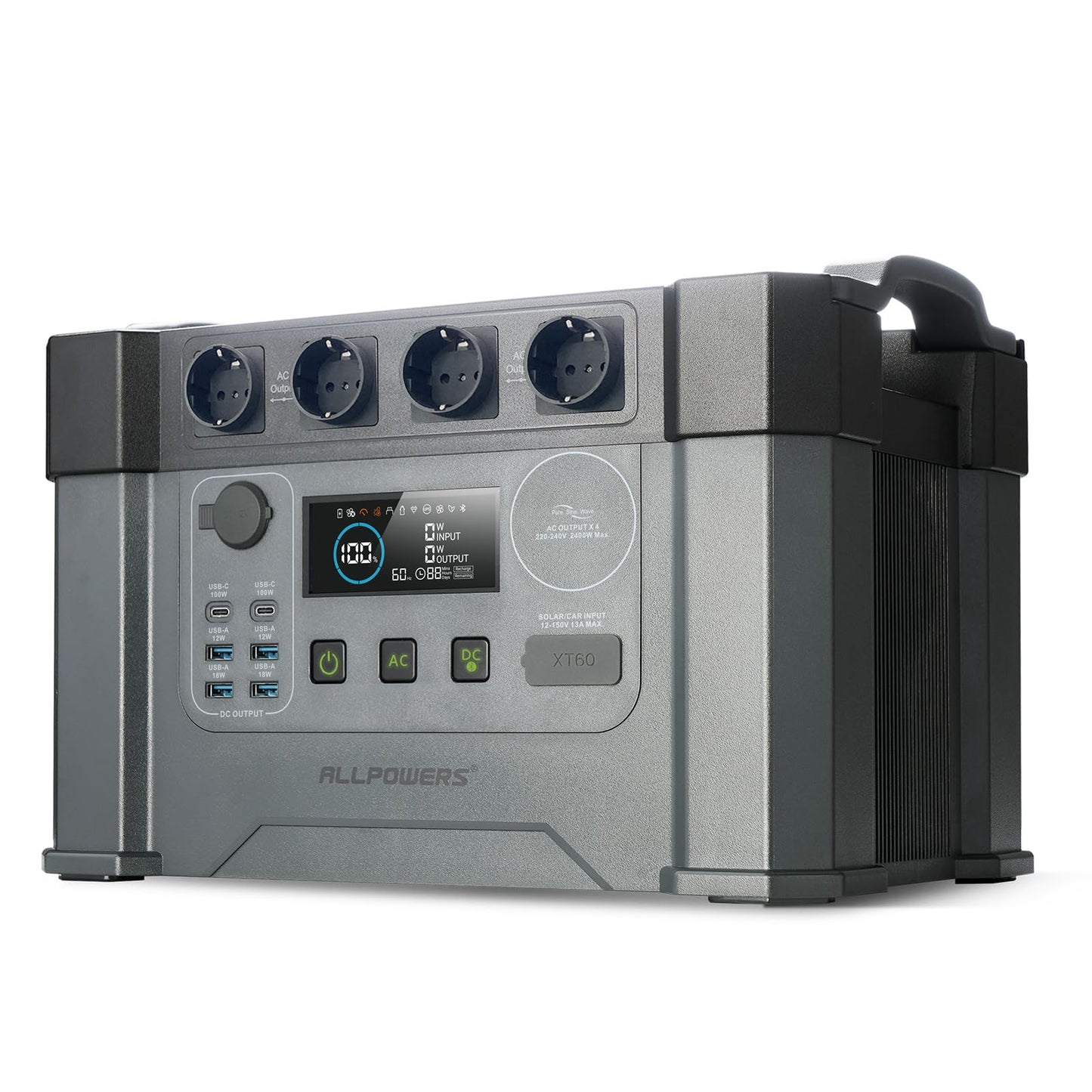 ALLPOWERS R600 generador solar portatil,299Wh