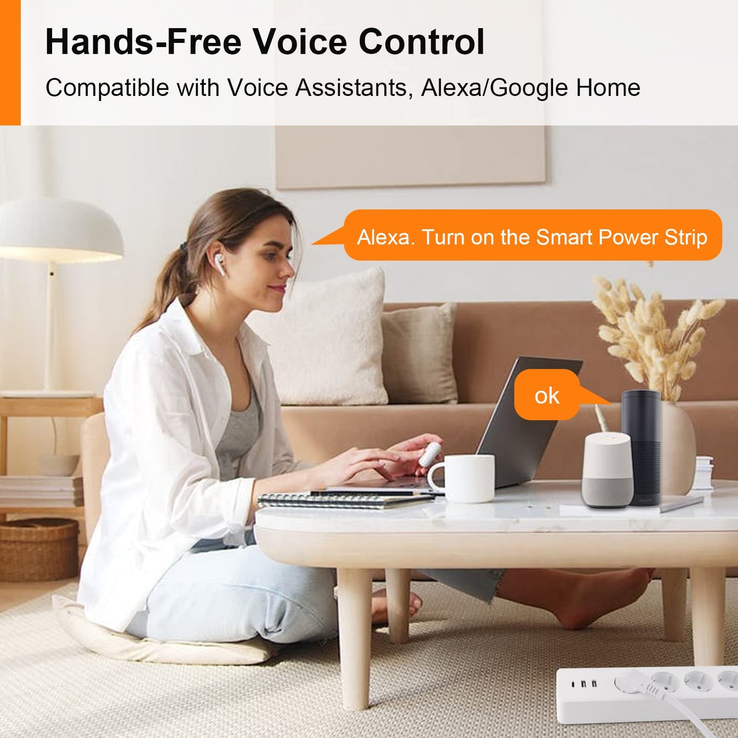 ANTELA Enchufe Inteligente WiFi 16A 3680W  Compatible con Alexa y Google Home.