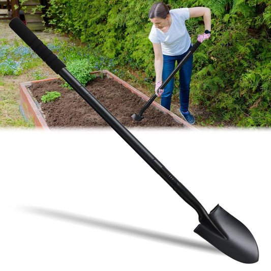 Pala jardineria pequeña con Ajustable Mango metálico de 110c.