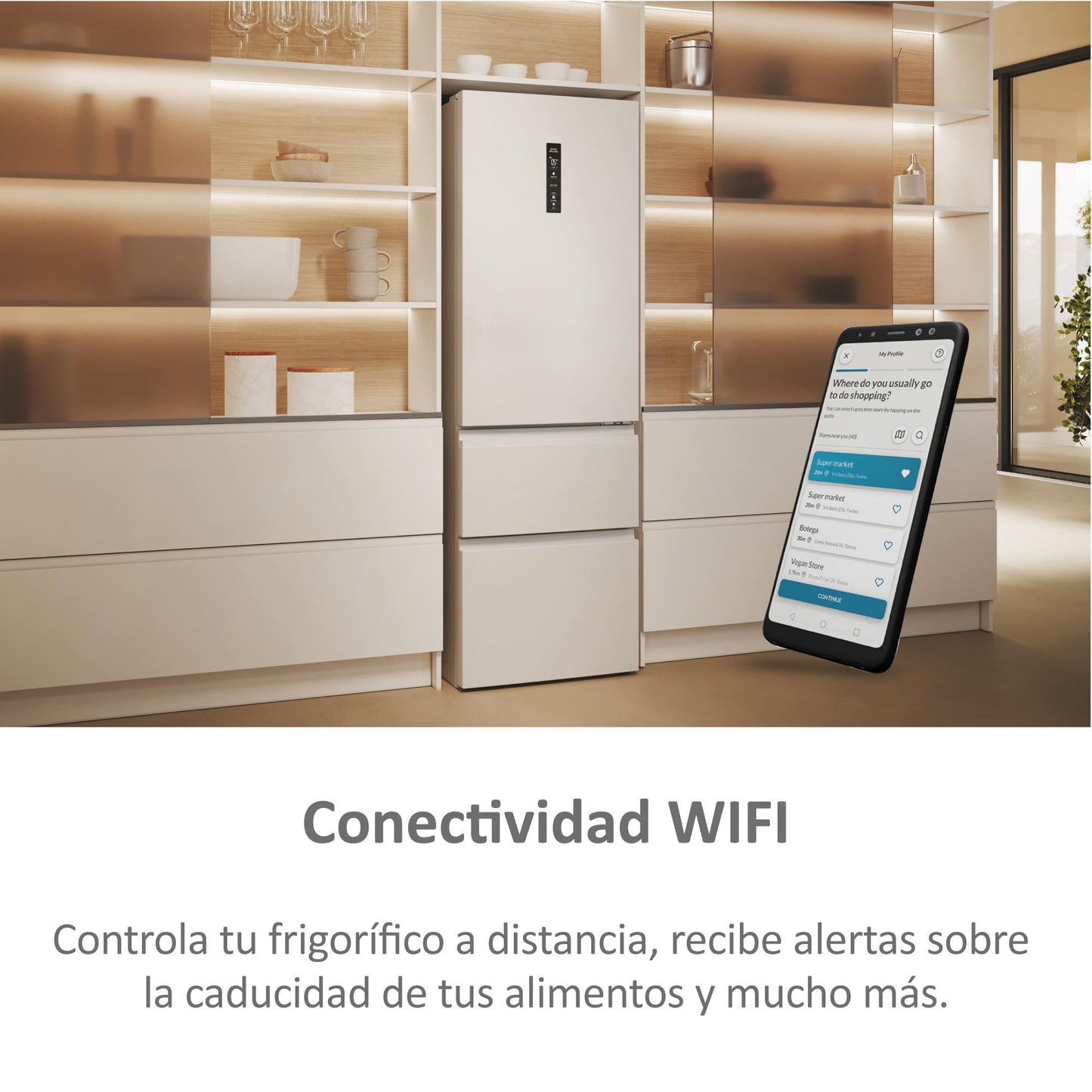 Haier 3D 60 Series 5  Frigorífico Combi.