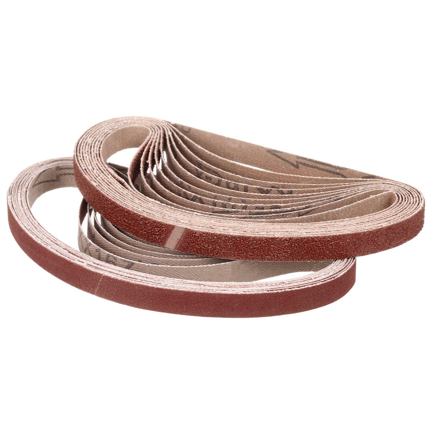Bandas de Lija 915 x 50mm, Bandas Abrasiva de Alumina, 60/80/120/240/400 Granos para Lijadora de Banda, Herramienta para Tallar Cuchillos, Metalurgia, Madera, 5 Pcs