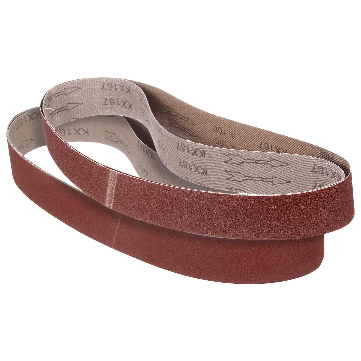 Bandas de Lija 915 x 50mm, Bandas Abrasiva de Alumina, 60/80/120/240/400 Granos para Lijadora de Banda, Herramienta para Tallar Cuchillos, Metalurgia, Madera, 5 Pcs