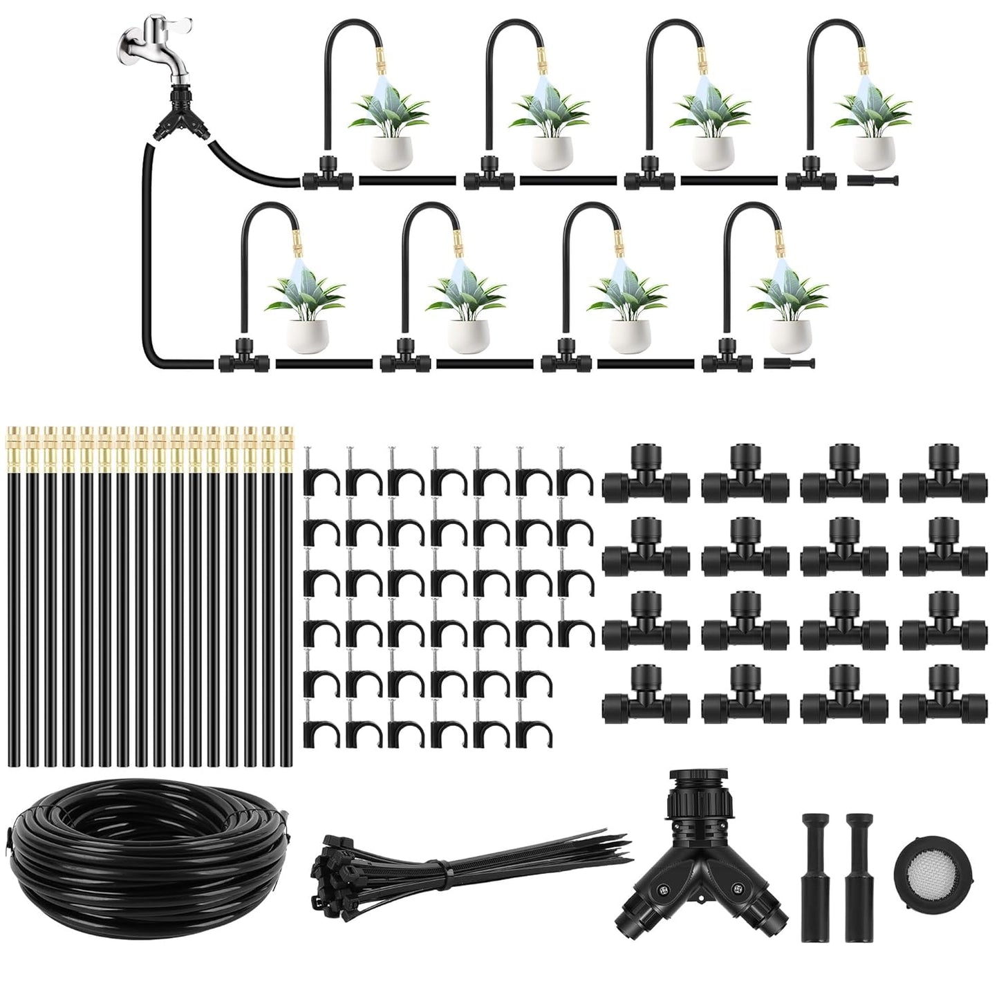 Kit de Riego de Conexión Rápida.
