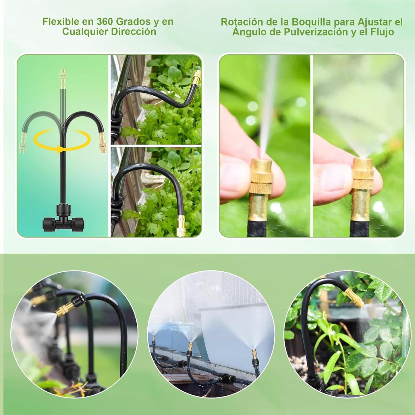 Kit de Riego de Conexión Rápida.