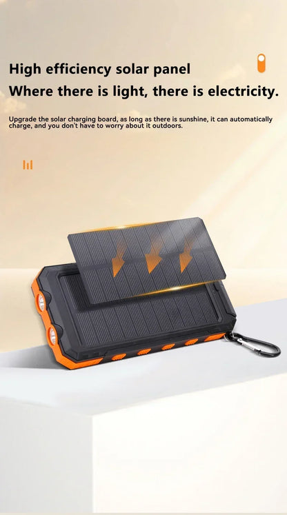 Banco de energía Solar de gran capacidad, resistente al agua, 200000Ah
