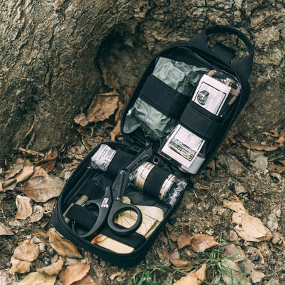 Bolsa EDC de rescate de rinoceronte, botiquín de primeros auxilios, Kit táctico de supervivencia para traumatismos, bolsas de herramientas de utilidad Molle para acampar y hacer senderismo