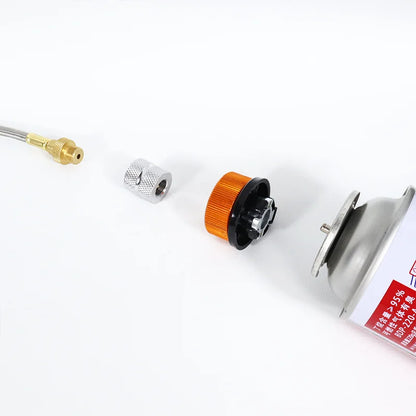 Adaptador de recarga de propano para estufa de Gas al aire libre, línea de conexión de tanque de Gas, adaptador de quemador de Camping, Conector de manguera de cilindro LPG