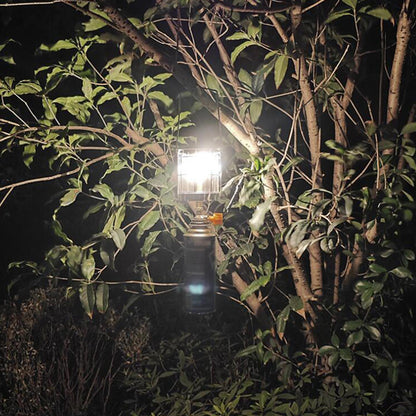 Mini lámpara de Gas para acampar al aire libre, linterna de Gas, lámpara colgante de luz de Gas, lámpara de tienda para pesca nocturna, Camping, Picnic, mochilero
