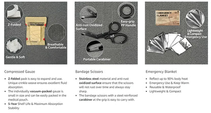 Bolsa EDC de rescate de rinoceronte, botiquín de primeros auxilios, Kit táctico de supervivencia para traumatismos, bolsas de herramientas de utilidad Molle para acampar y hacer senderismo
