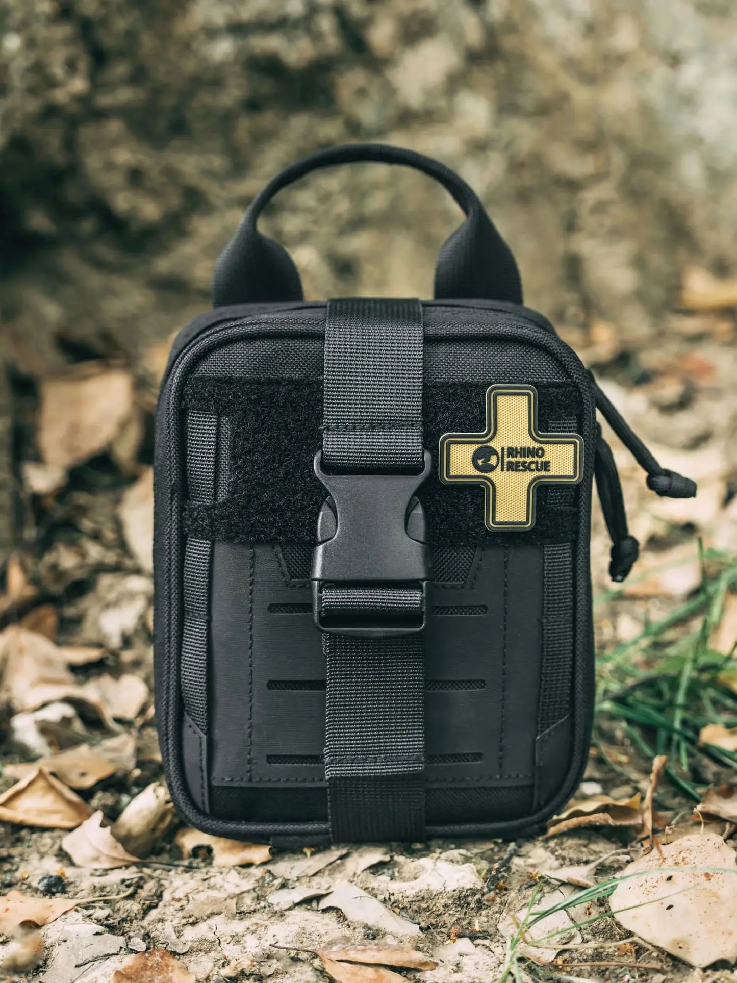Bolsa EDC de rescate de rinoceronte, botiquín de primeros auxilios, Kit táctico de supervivencia para traumatismos, bolsas de herramientas de utilidad Molle para acampar y hacer senderismo