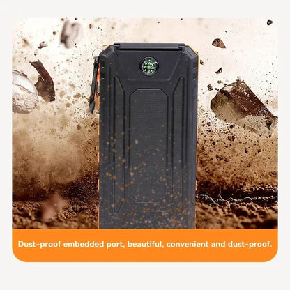 Banco de energía Solar de gran capacidad, resistente al agua, 200000Ah