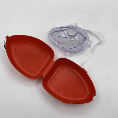 1-5 uds máscara de rescate CPR máscara de supervivencia al aire libre para niños adultos máscara de rescate de supervivencia de primeros auxilios con válvula unidireccional equipo de supervivencia